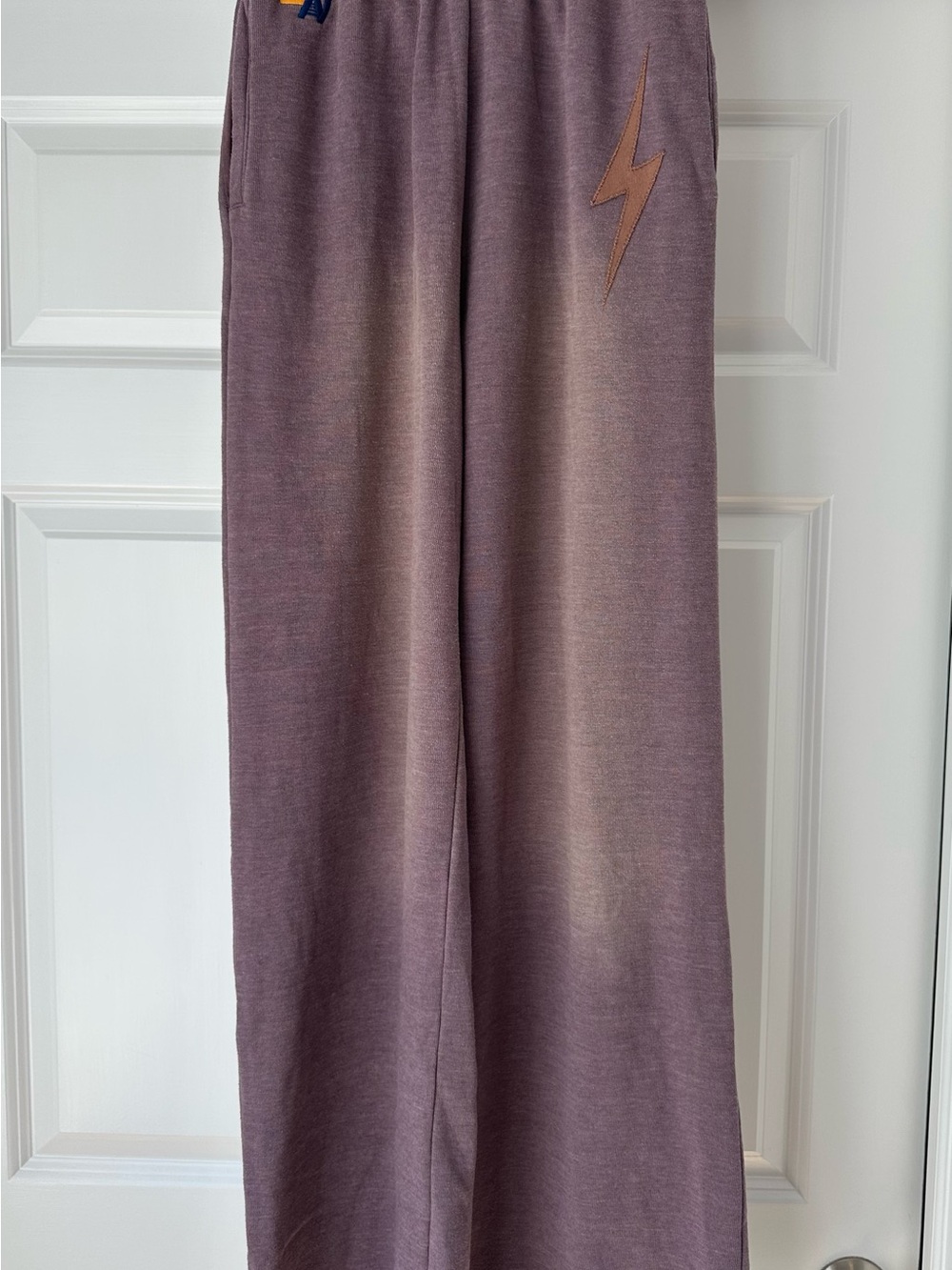 Aviator Nation Essential Wide-Leg Sweatpants- Small - Picture 2 of 3